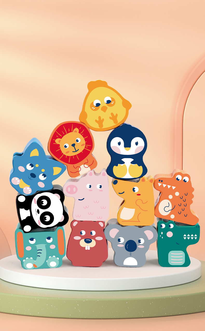 Animal lacing beads