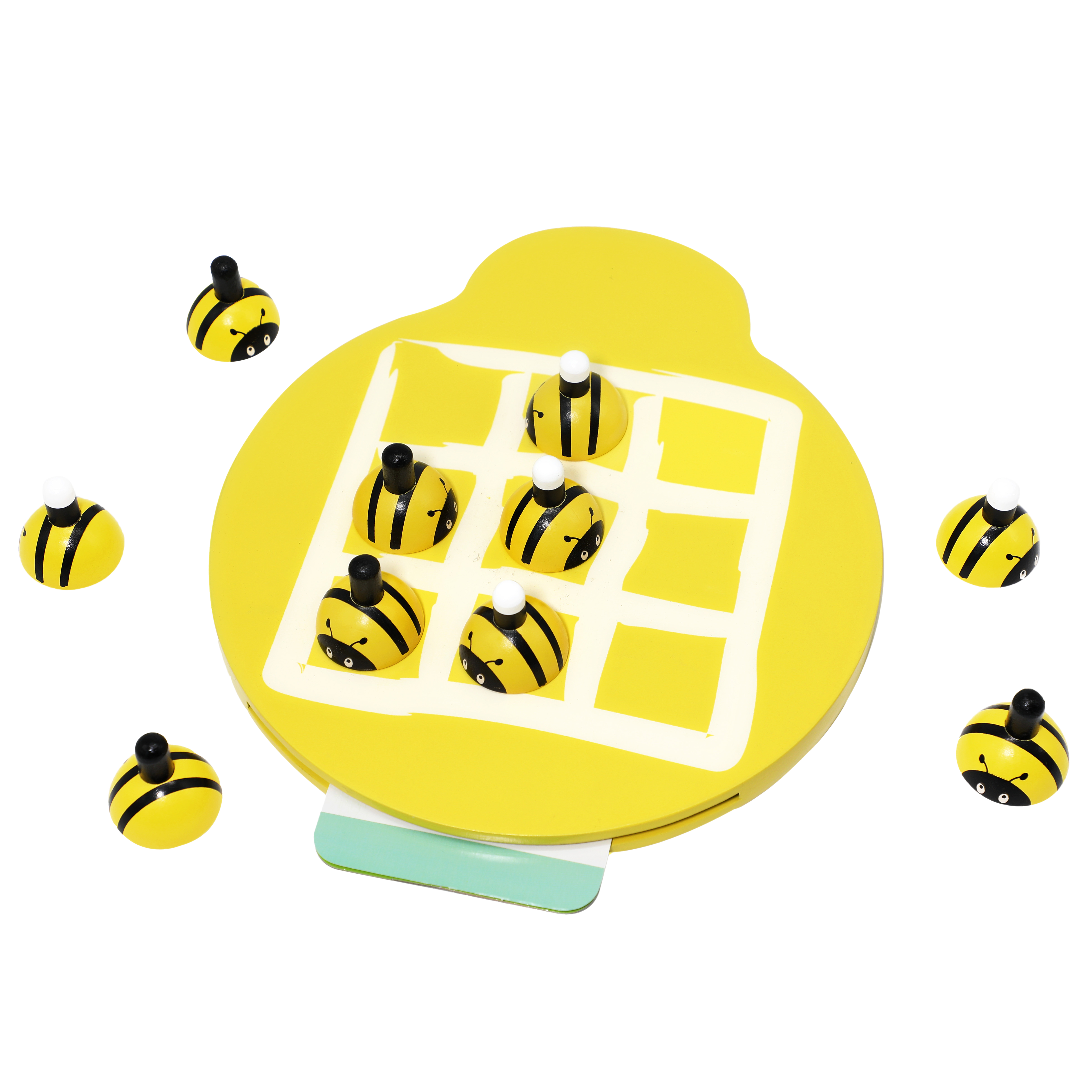 Leo and Friends Bee Memory Game – Wooden Memory Matching Game for Kids Ages 3, 4, 5 Years Old – Family Board Games – Educational Toy for Boys & Girls Cognitive Development