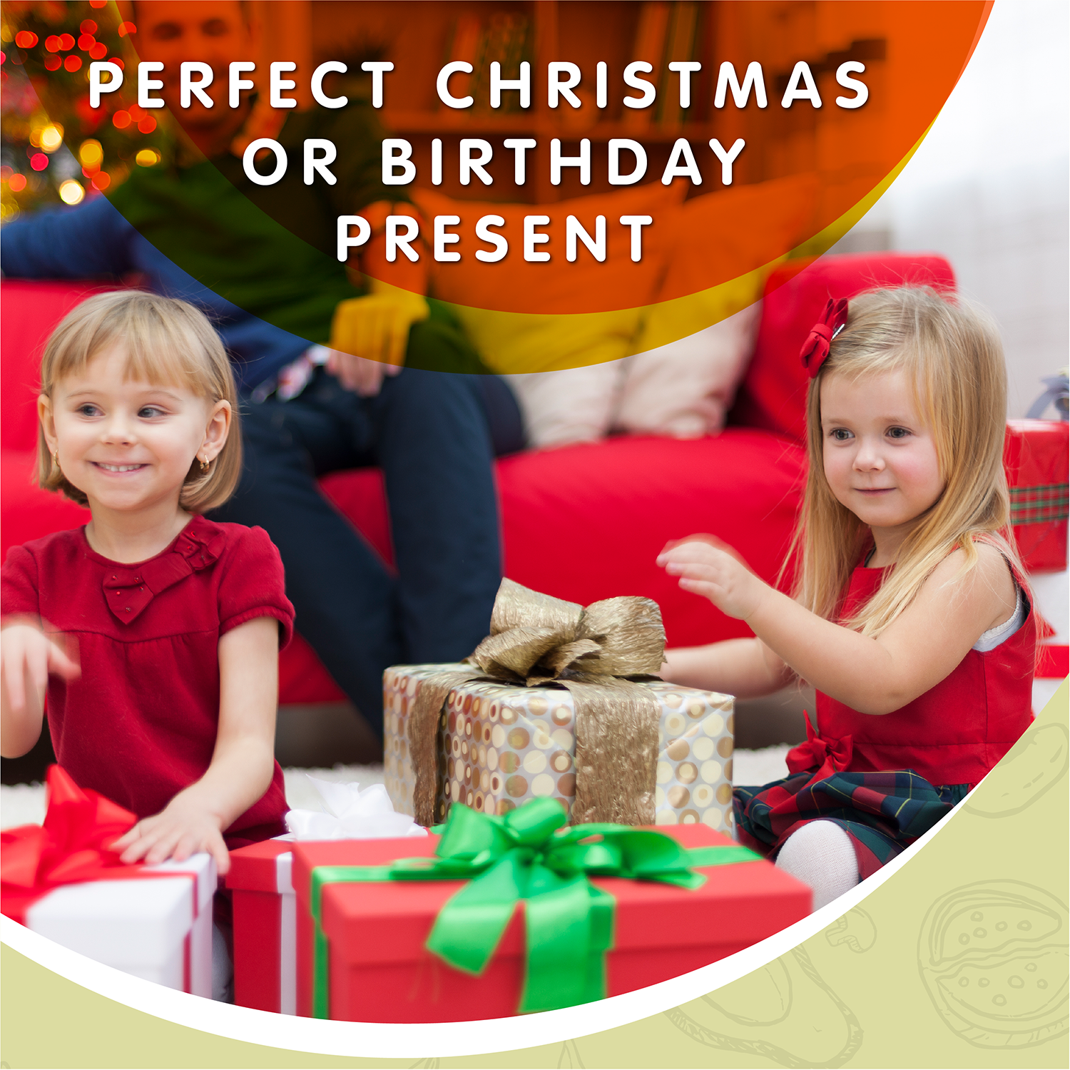 Leo & Friends Wooden Mixer Set - Make-A-Cake Mixer Kit with Hand Crank Mixer | Perfect Christmas, Birthday Present for Kids Ages 3 and Older