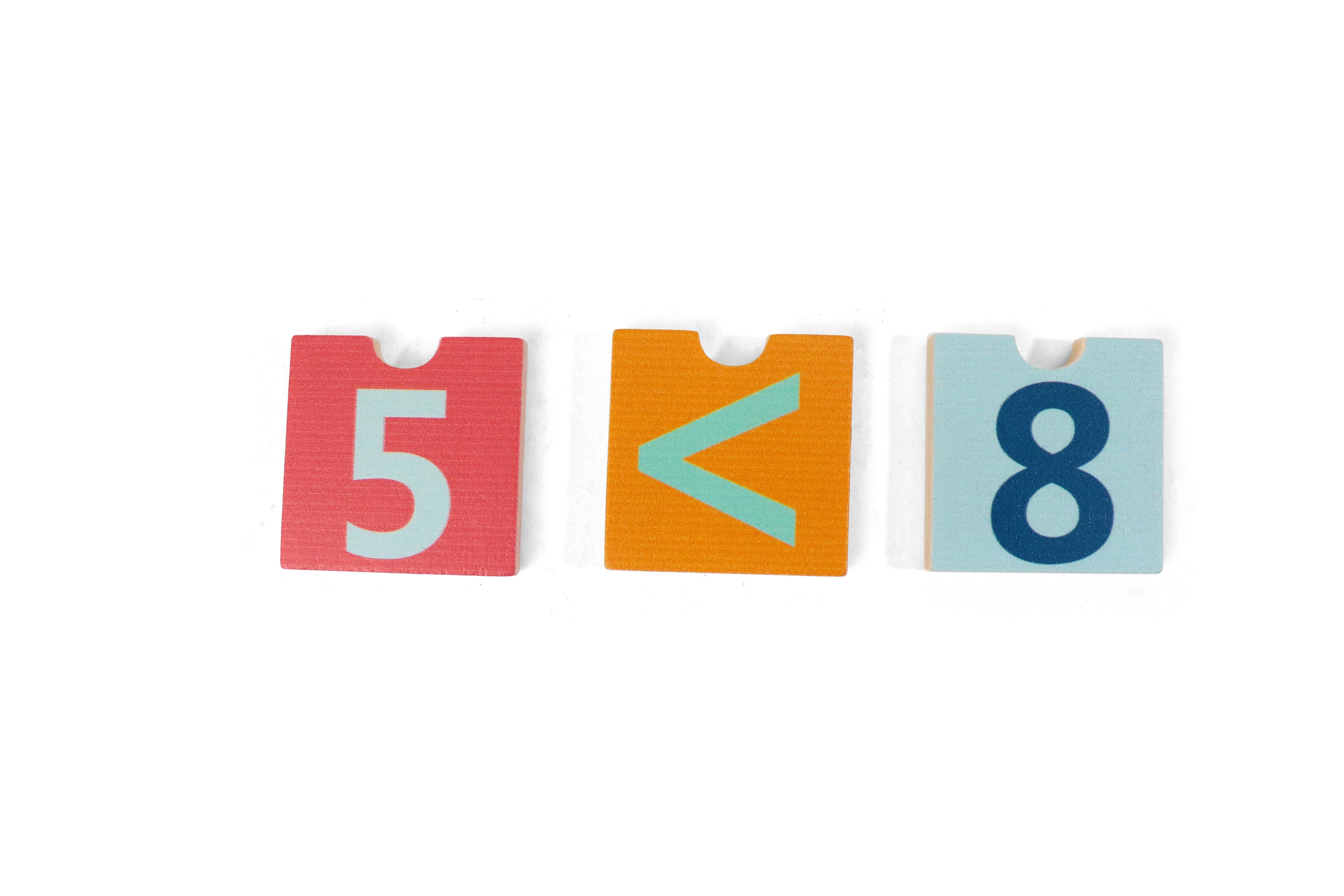 Leo & Friends Shape and Number Sorter, Shape and Number Counting Puzzle for Children, Toddlers