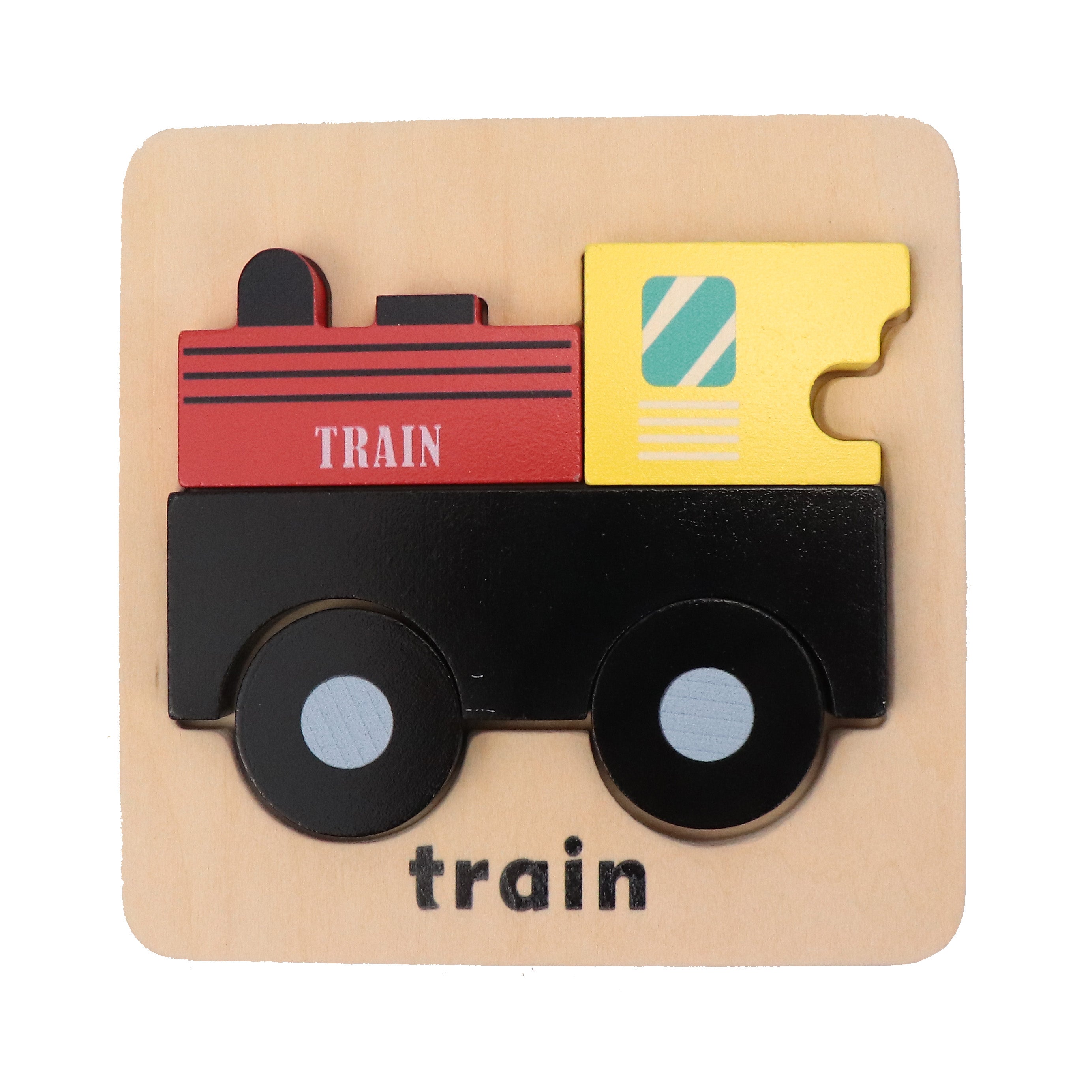 Wooden Vehicle Puzzle Kit for Boys and Girls, Includes 23 Different Pieces and 1 Plane, 1 Train, 1 Ship, and 1 Car | Educational Children’s Building Peg Puzzle Toy, Perfect Birthday Present