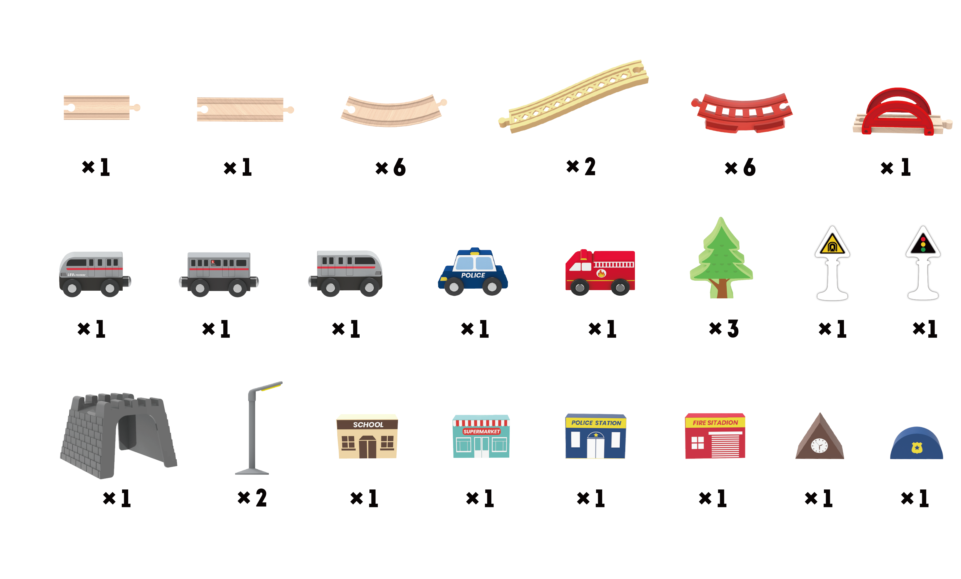 SMALL CITY SET