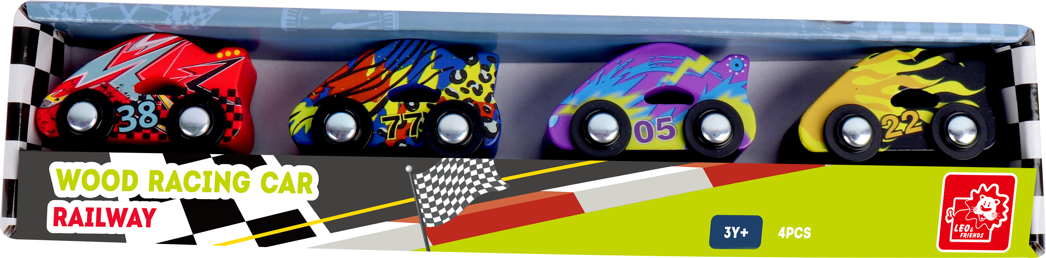 Wooden Racing car