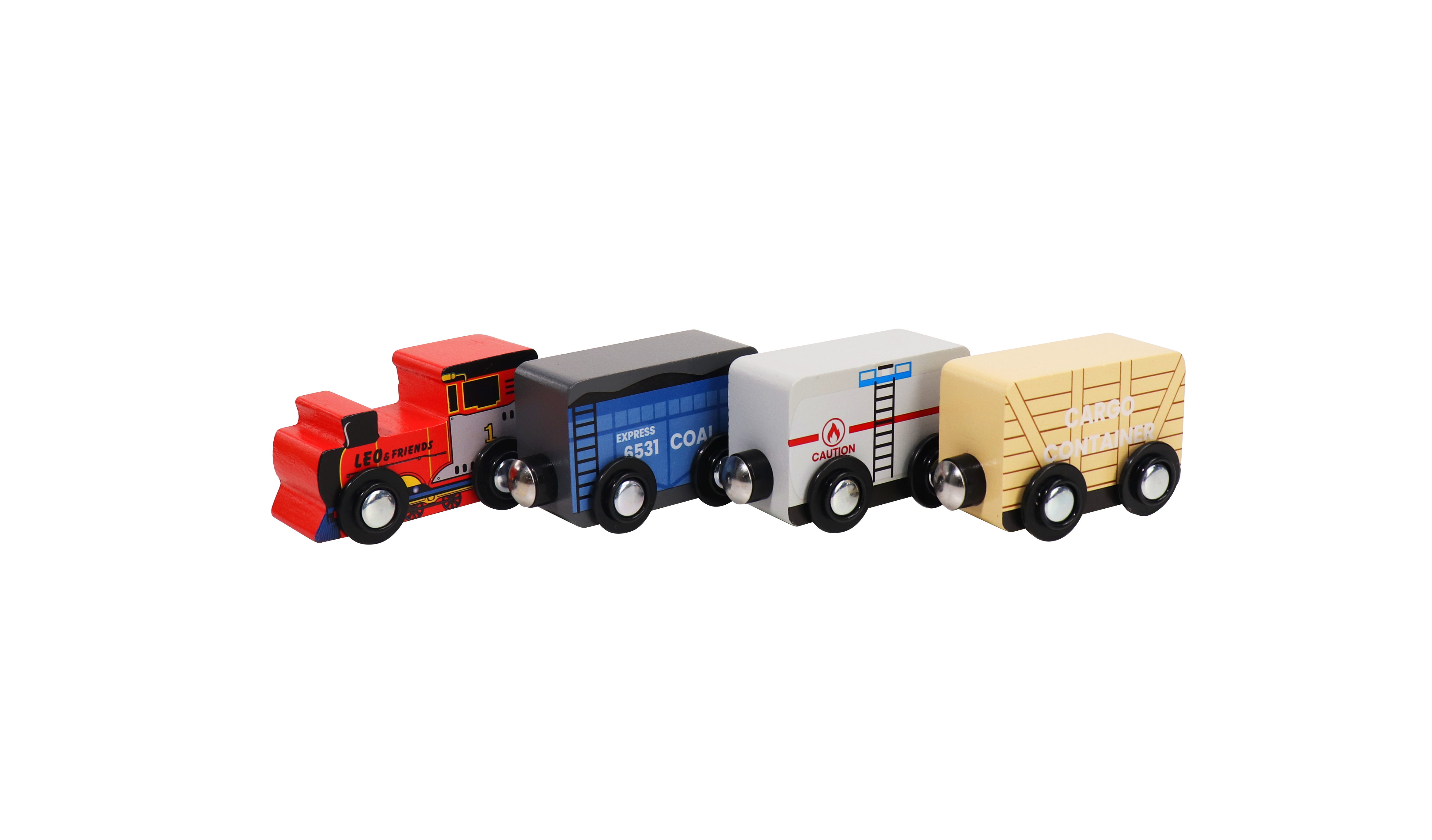 Wooden Steam-Era Freight Trains