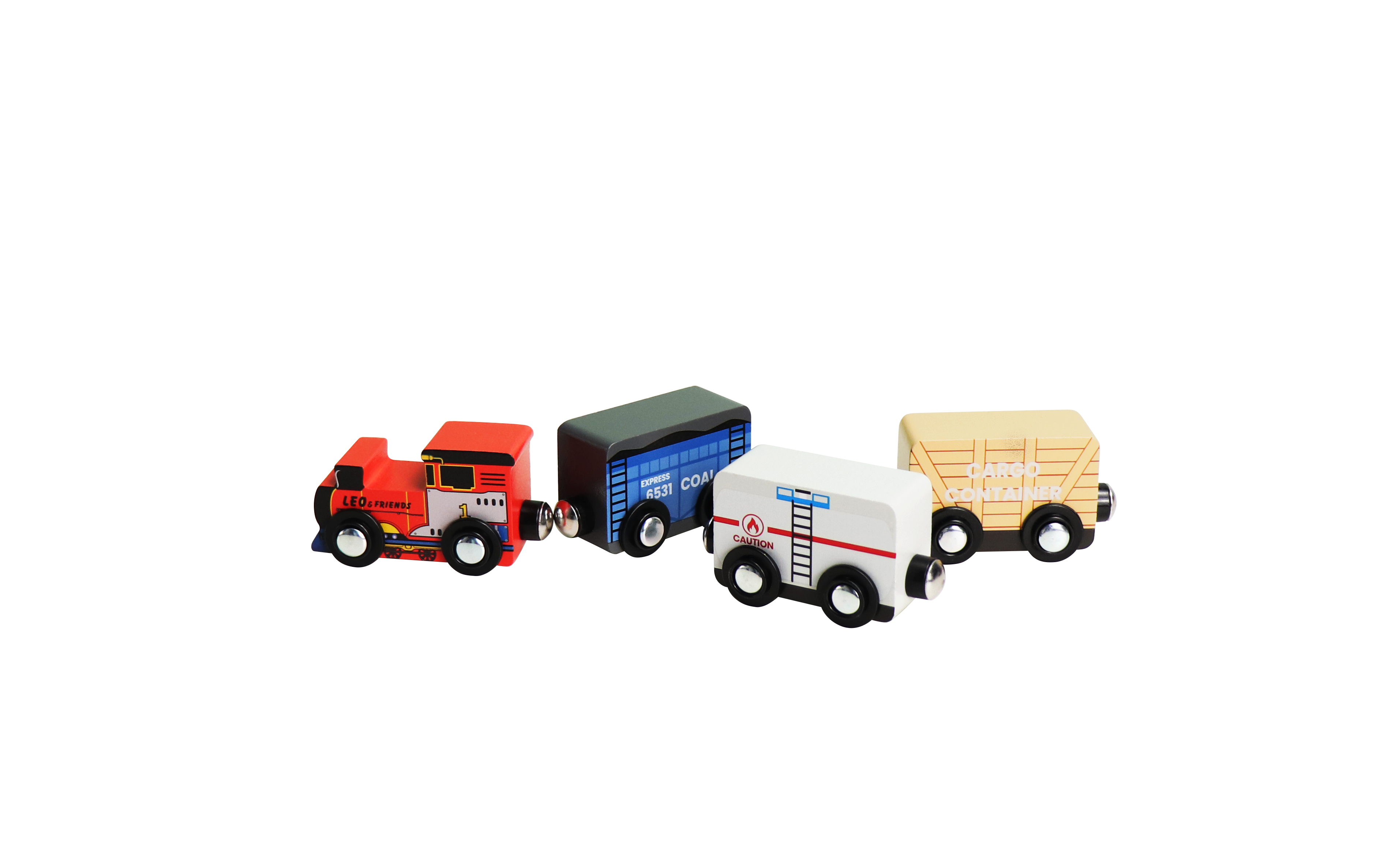 Wooden Steam-Era Freight Trains