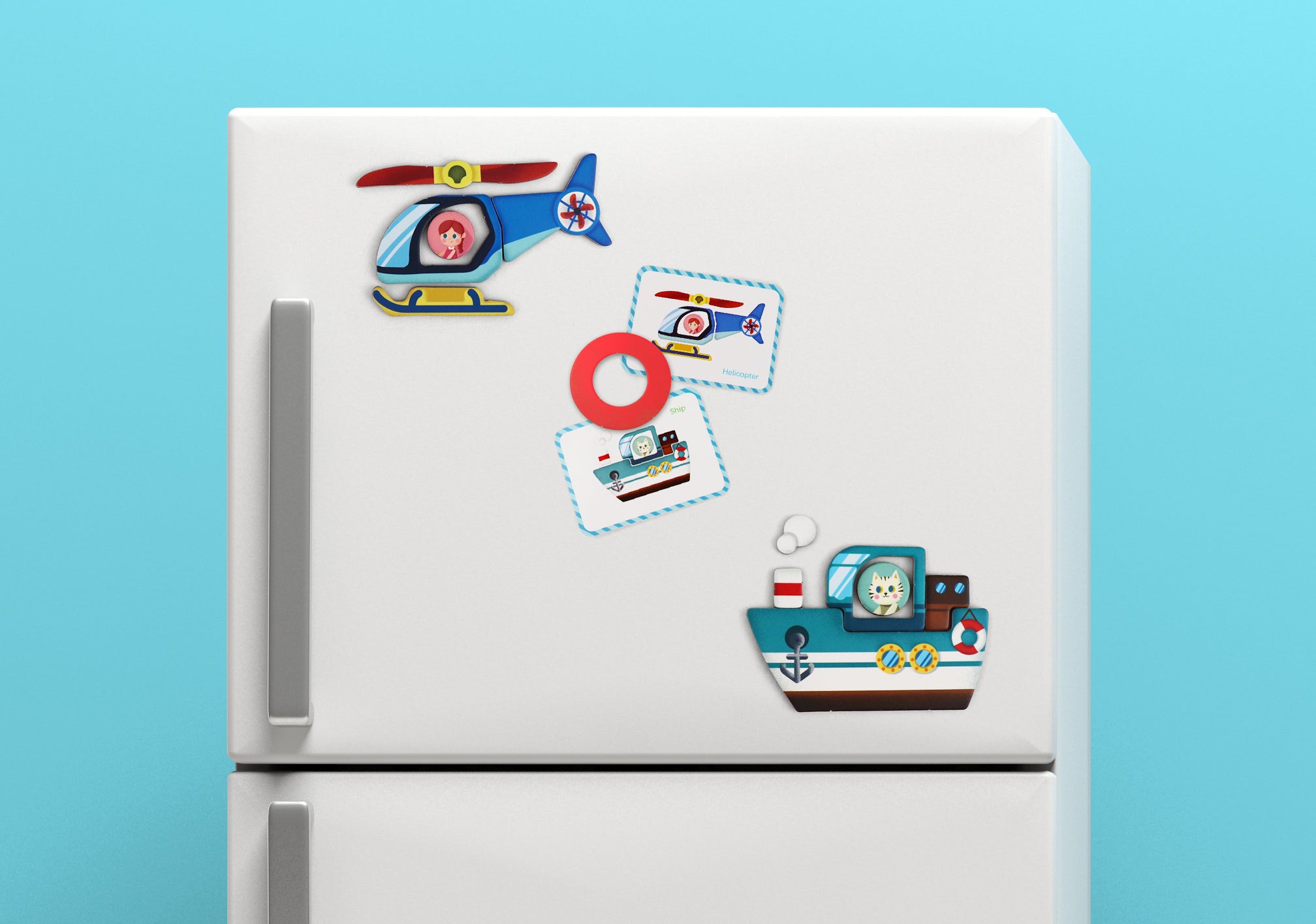 Leo & Friends Transportation Playset, 71-Pieces, Made for Kids 3-Years-Old+ | Educational Play-Pretend Vehicle Puzzle Kit, Perfect Birthday or Holiday Present