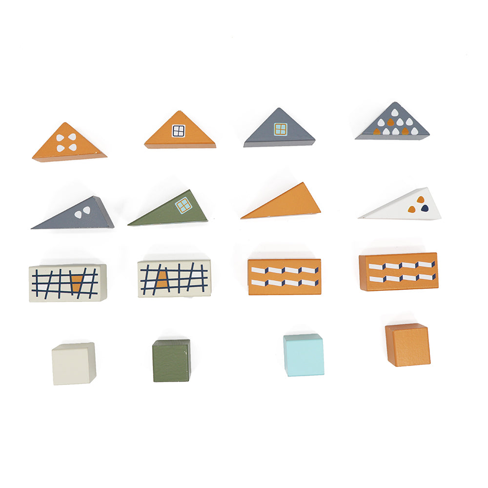 Leo & Friends Count & Spell Blocks Set for Toddlers/101 Pieces | ABC Blocks, Math Blocks, and Counting Blocks, Educational Toy Set for Kids Ages 1 Through 5 | Perfect Assorted Size and Shapes Block Kit for Holidays, Birthdays, & More