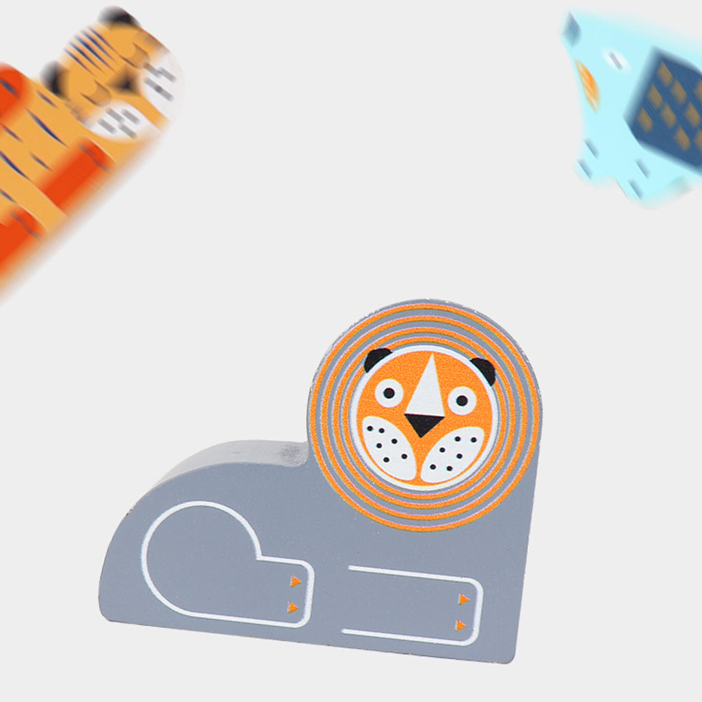 Leo & Friends Count & Spell Blocks Set for Toddlers/101 Pieces | ABC Blocks, Math Blocks, and Counting Blocks, Educational Toy Set for Kids Ages 1 Through 5 | Perfect Assorted Size and Shapes Block Kit for Holidays, Birthdays, & More