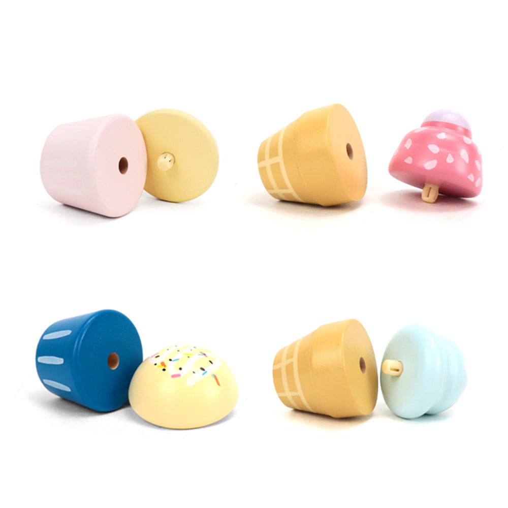 Leo & Friends 19-Piece Wooden Kid’s Bakery Play Set | Play Pretend Dessert Chef Kit for Toddlers | Made with Sustainable, Non-Toxic Wood, Water-Based Paint | Perfect Dessert Kit Gift for Birthdays, Holidays