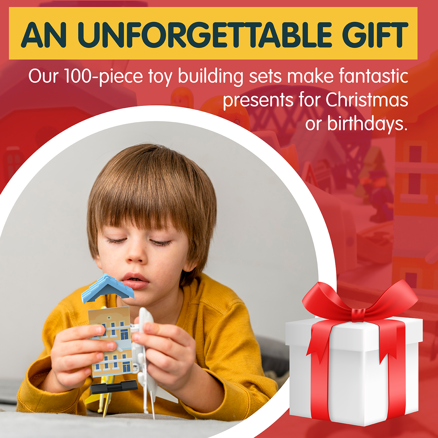 Leo and Friends Railway City Set - Creative Construction Kit for Preschoolers - Wooden Building Blocks for Kids, Educational Train Toys for Active Learning - Gifts for Children Ages 3+ - 100 Pieces