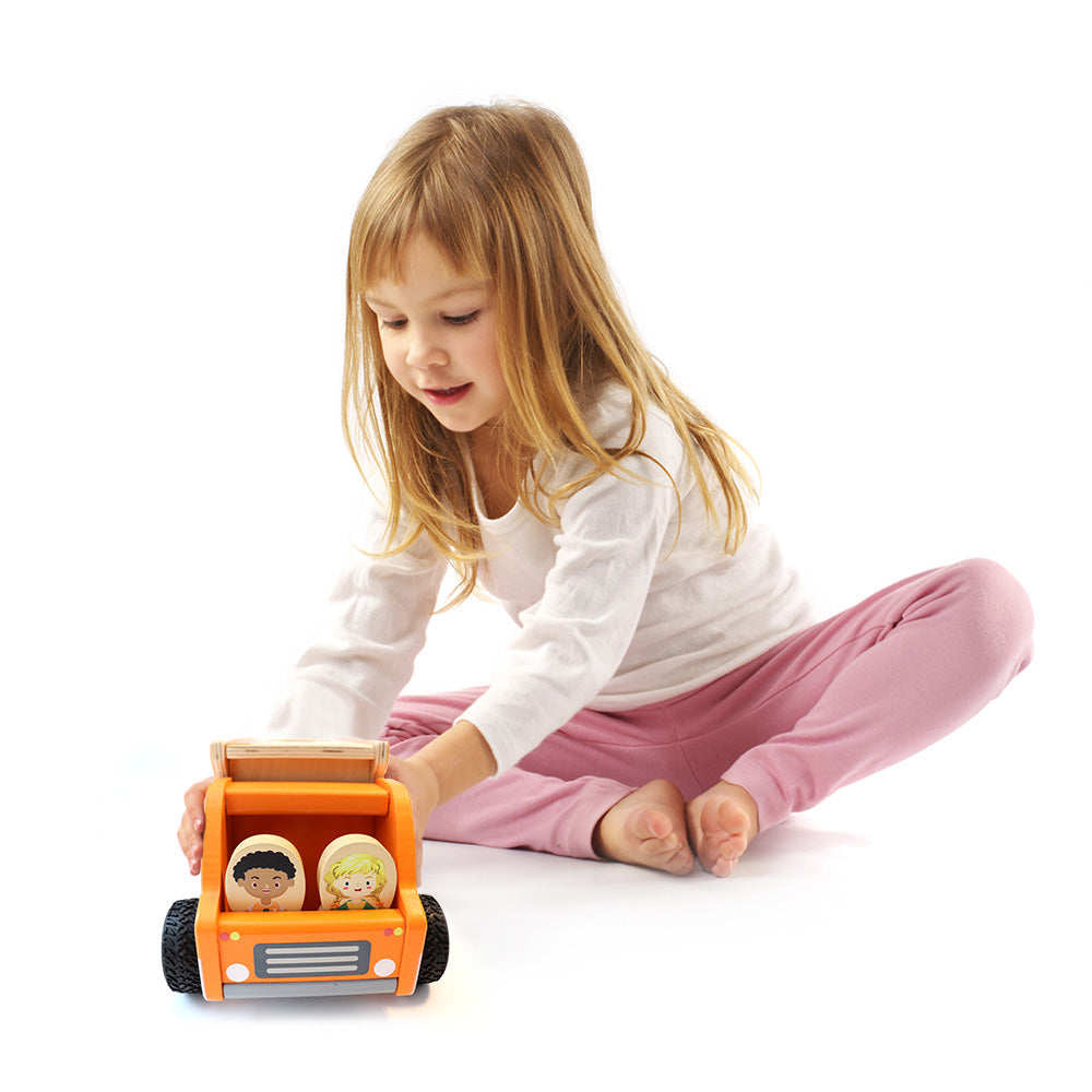 Leo & Friends Shape Sorting Dump Truck - Toddlers Educational Shape Sorter Car That Makes Playing Fun | Perfect Kid’s Toy for The Whole Family