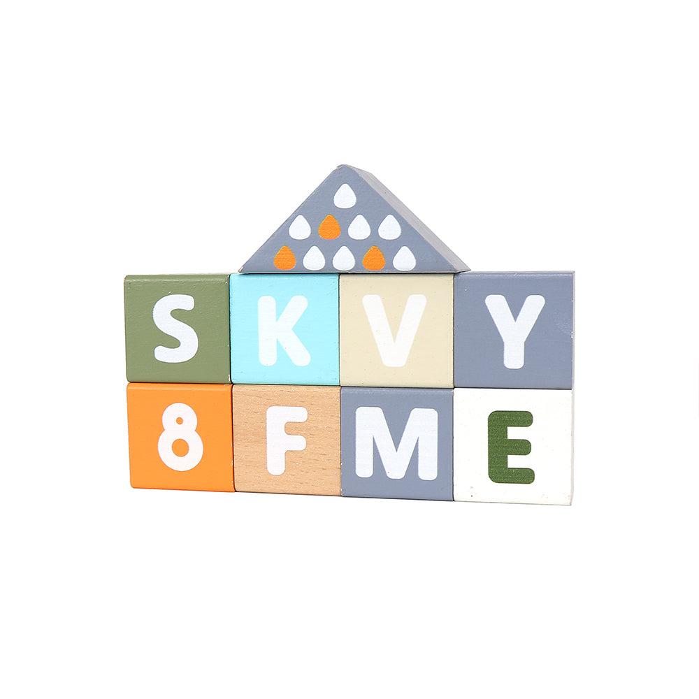 Leo & Friends Count & Spell Blocks Set for Toddlers/101 Pieces | ABC Blocks, Math Blocks, and Counting Blocks, Educational Toy Set for Kids Ages 1 Through 5 | Perfect Assorted Size and Shapes Block Kit for Holidays, Birthdays, & More