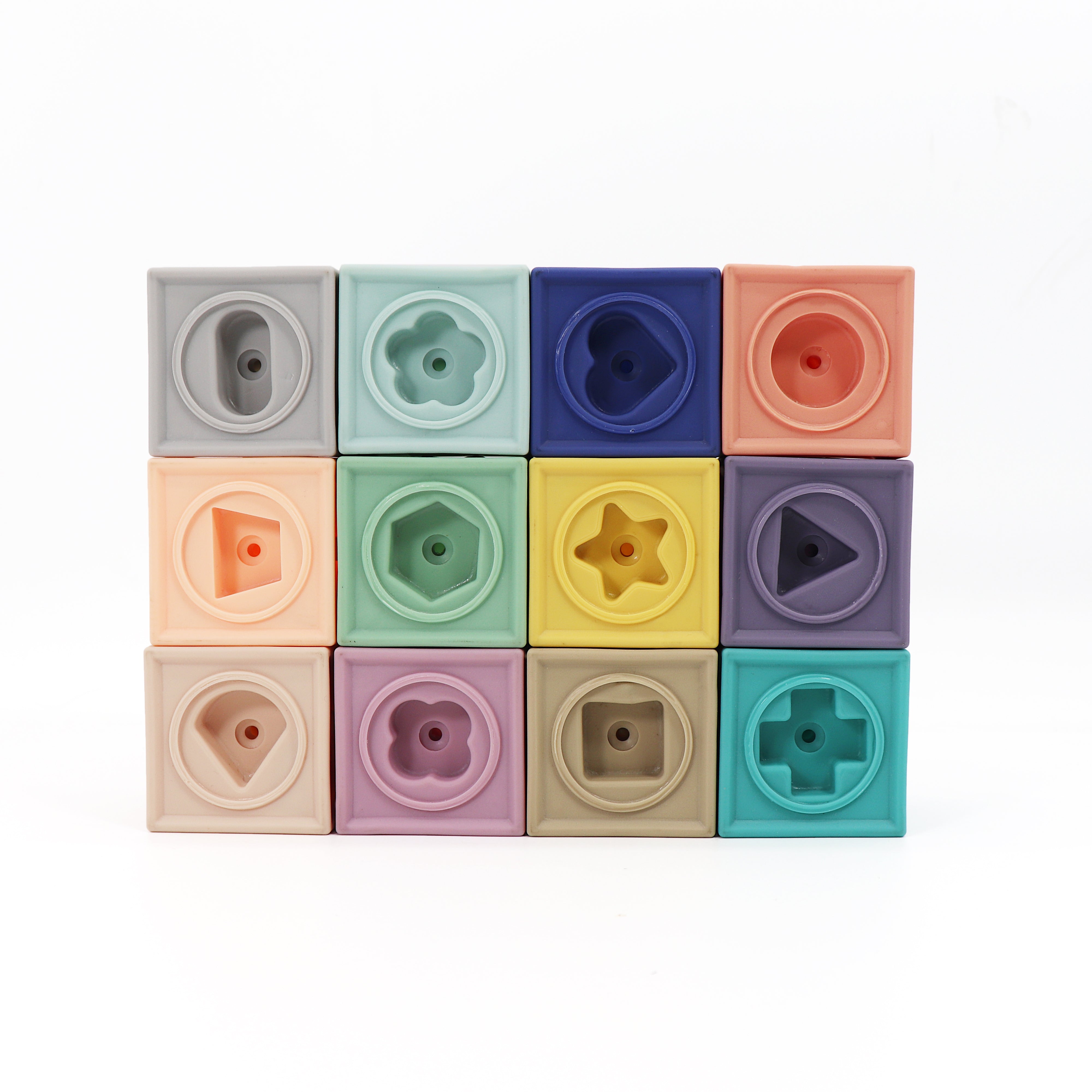 Leo and Friends Soft Building Blocks –Stacking Toys, Early Development Learning Toys, Montessori Toys