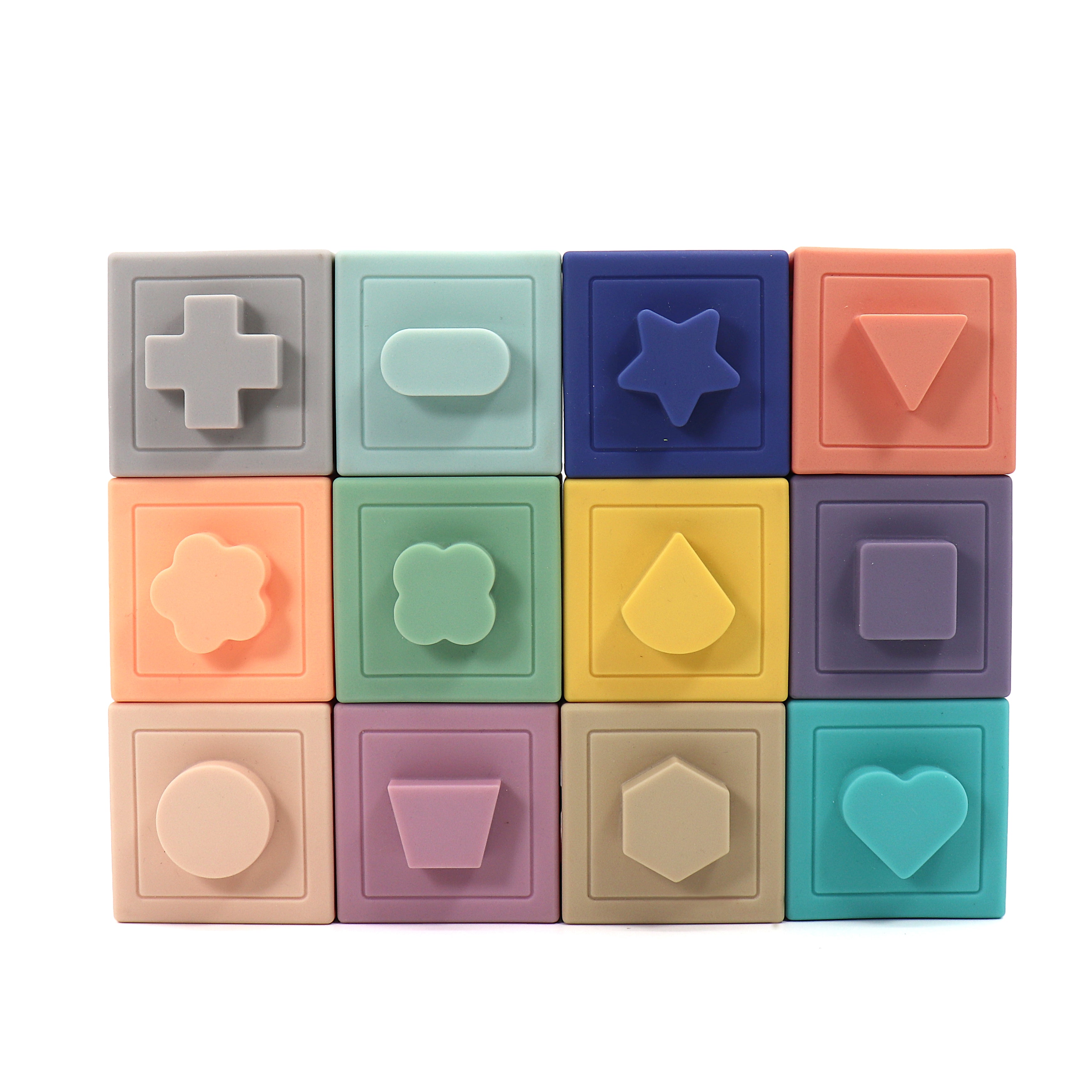 Leo and Friends Soft Building Blocks –Stacking Toys, Early Development Learning Toys, Montessori Toys