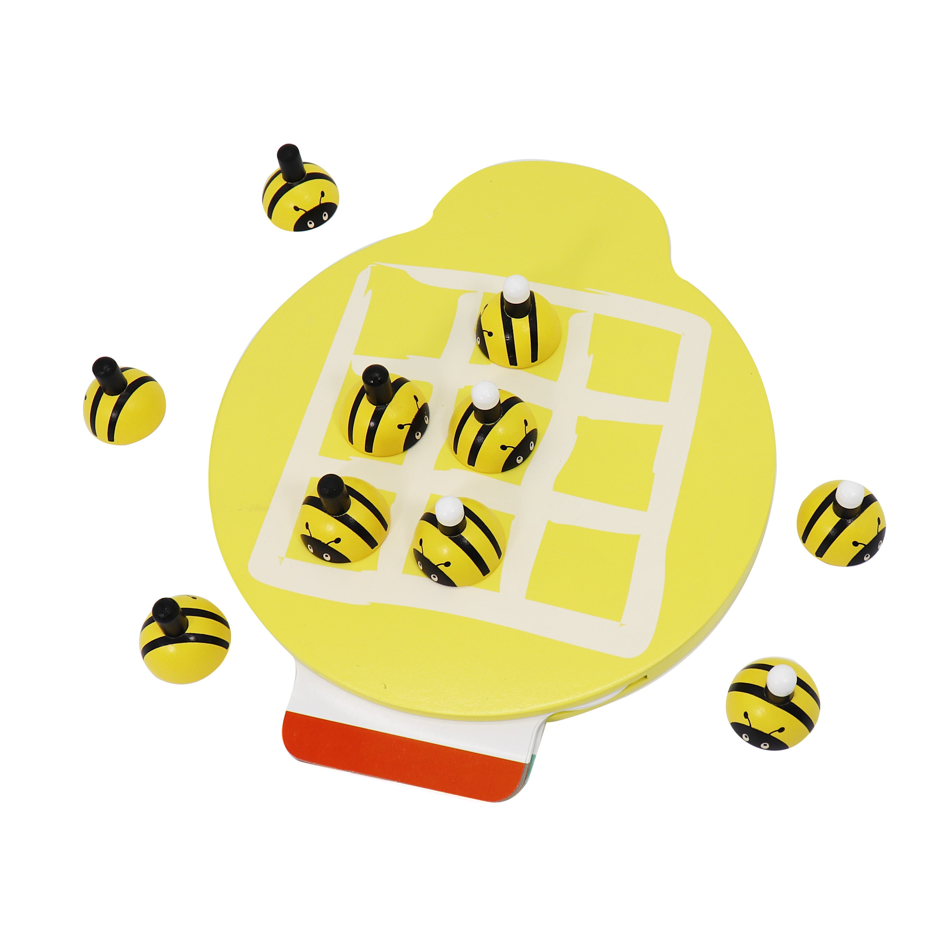 Leo and Friends Bee Memory Game – Wooden Memory Matching Game for Kids Ages 3, 4, 5 Years Old – Family Board Games – Educational Toy for Boys & Girls Cognitive Development