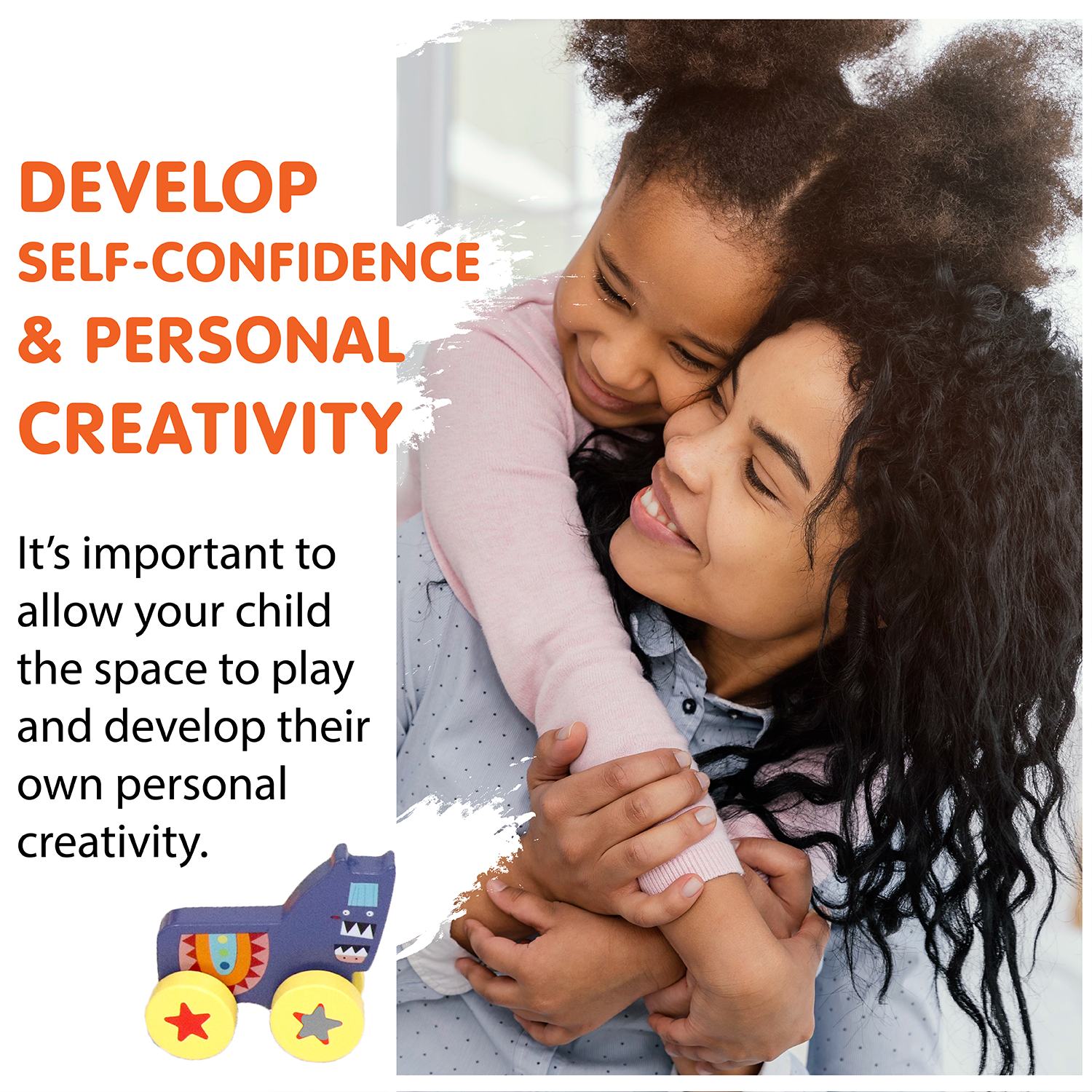 L&F Circus Doll House, 7 Pieces of Wooden, Non-Toxic Circus Parts, Perfect for Kids Ages 3 and Up | Build, Sort, and Organize, Box Circus for Preschoolers | Great Birthday or Christmas Present