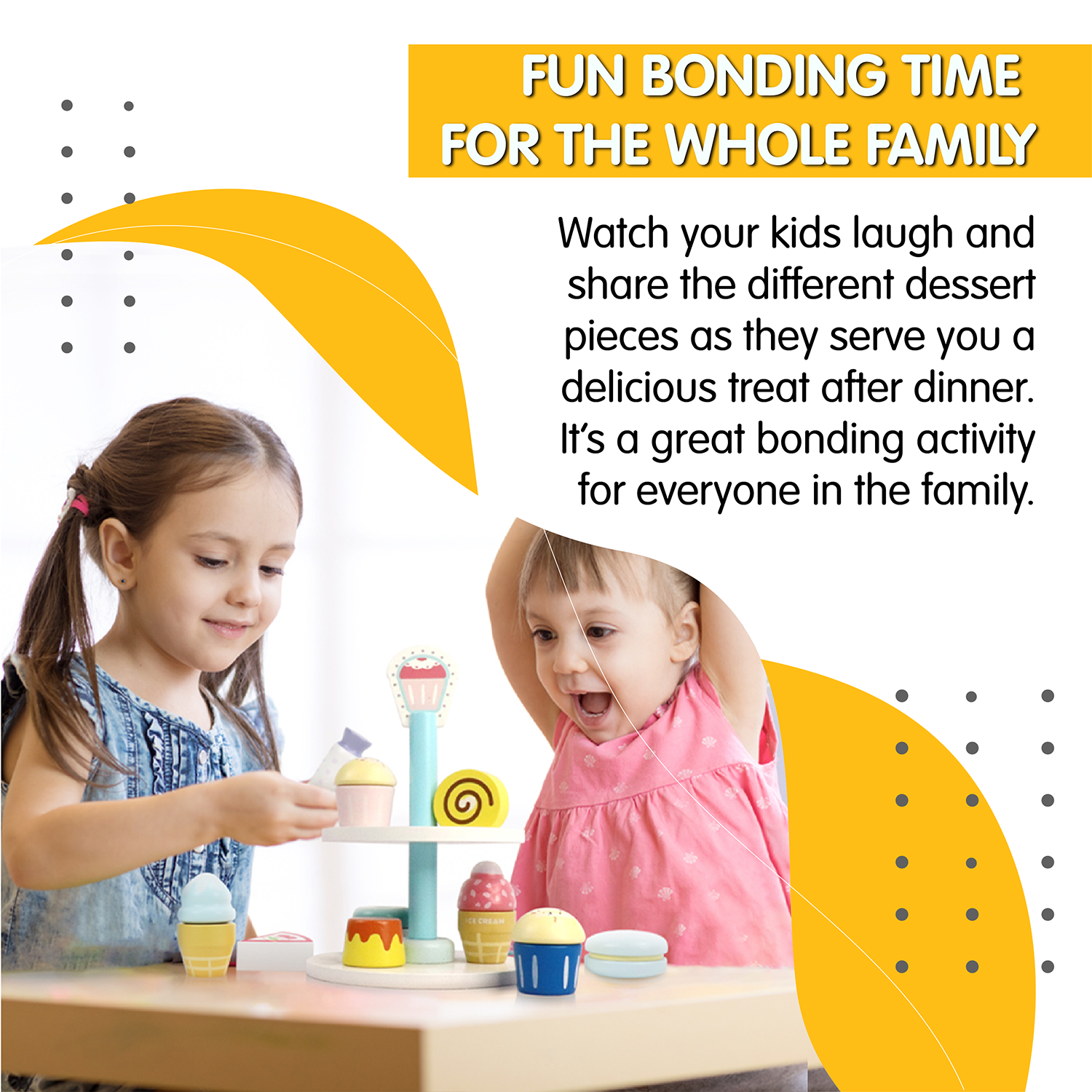 Leo & Friends 19-Piece Wooden Kid’s Bakery Play Set | Play Pretend Dessert Chef Kit for Toddlers | Made with Sustainable, Non-Toxic Wood, Water-Based Paint | Perfect Dessert Kit Gift for Birthdays, Holidays