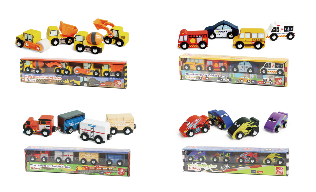 Wooden Emergency Vehicles